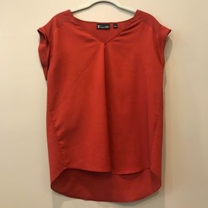 Rustic red blouse